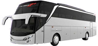 Big coach bus, 47-59 seats